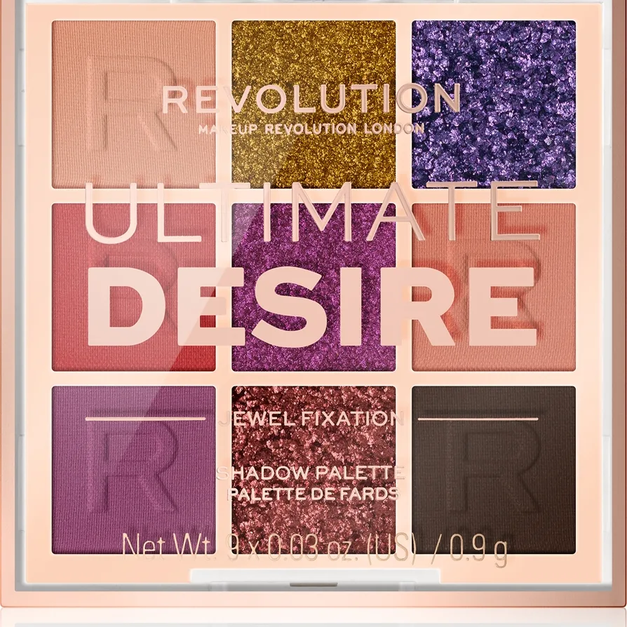 Revolution Ultimate Desire Palett för ögonskugga Skugga Into The Bronze 8.1 g