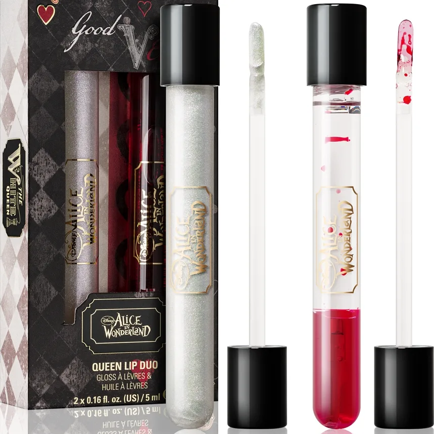 Revolution X Alice in Wonderland Set för läppar Skugga The Queens Lip Duo 1 st.