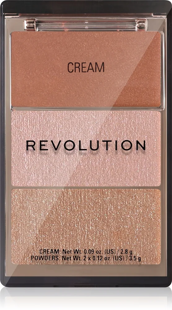 Revolution Highlight Icon Palette korostusväripaletti sävy Molten Bronze 1 kpl