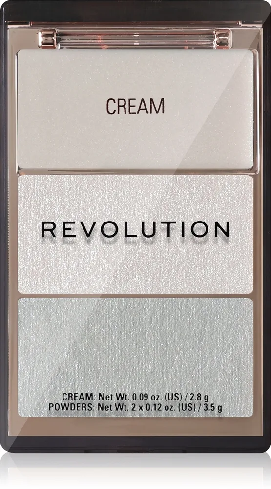 Revolution Highlight Icon Palette korostusväripaletti sävy White Wishes 1 kpl