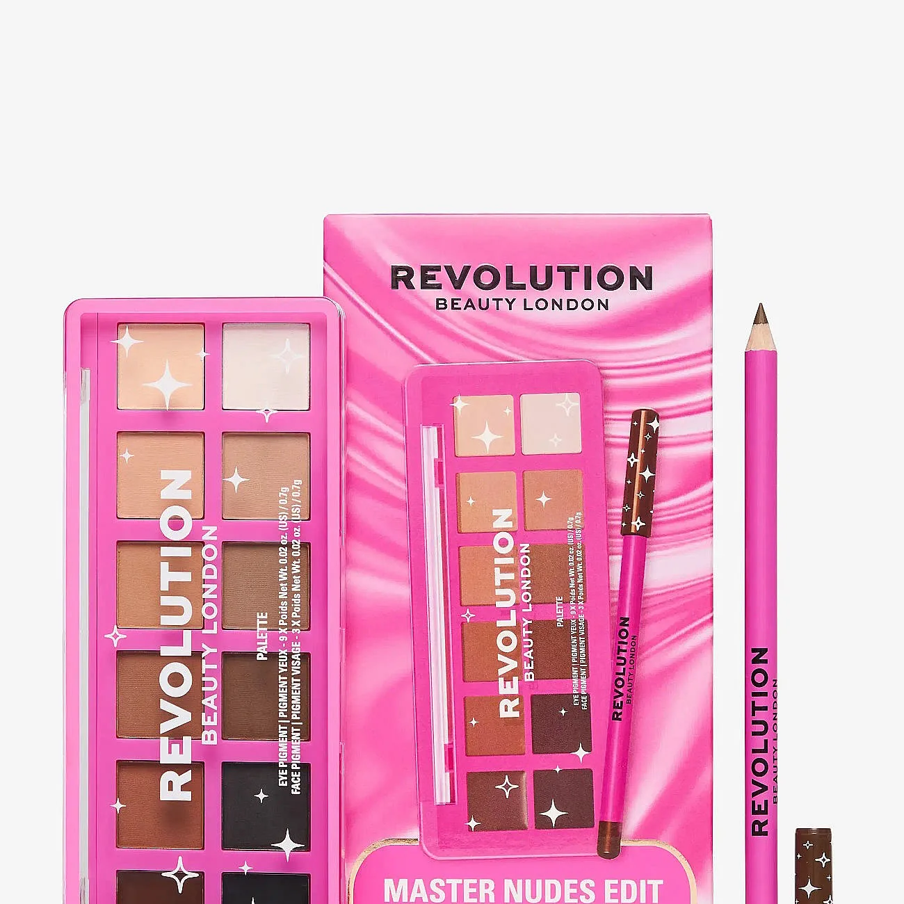 Revolution Beauty London The Master Nudes Edit