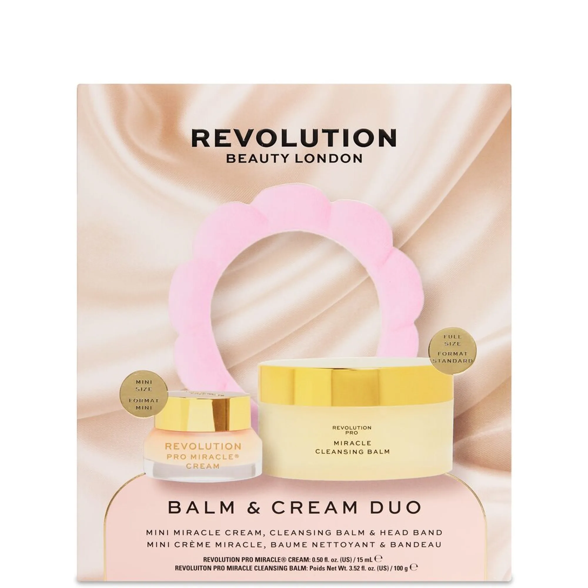REVOLUTION PRO Pro Balm + Cream Duo Ansiktsvårdskit