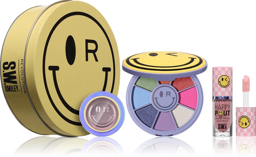 Revolution S.W.Smiley Gift Set Geschenkset für Damen 3 St.