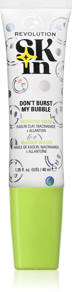 Revolution Skincare S.W.Smiley Bubbling Mask naamio kasvoille 40 ml