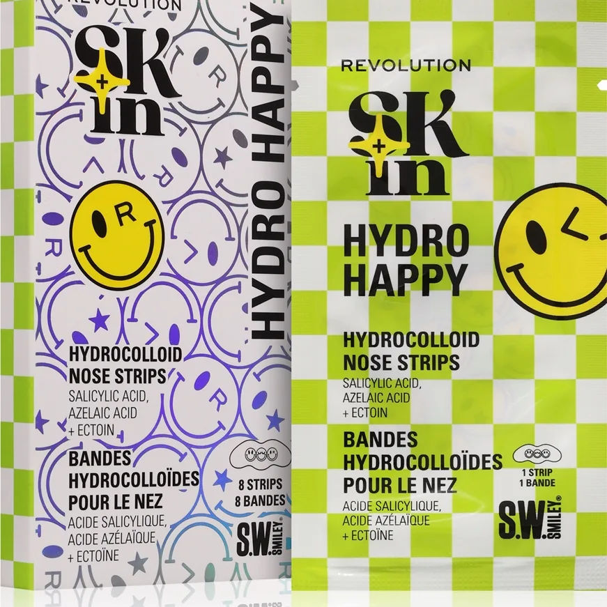 Revolution Skincare S.W.Smiley Skin Peel-Off-Maske für die Nase 8 St.