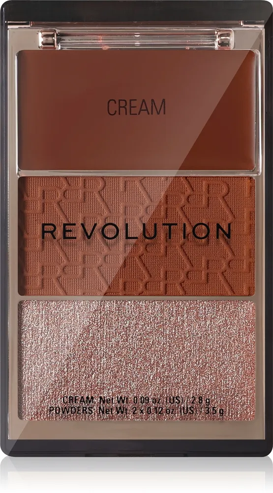 Revolution The Bronzer Icon Bronzer-Palette mit "Verjüngungs-Effekt" Farbton 1 St.