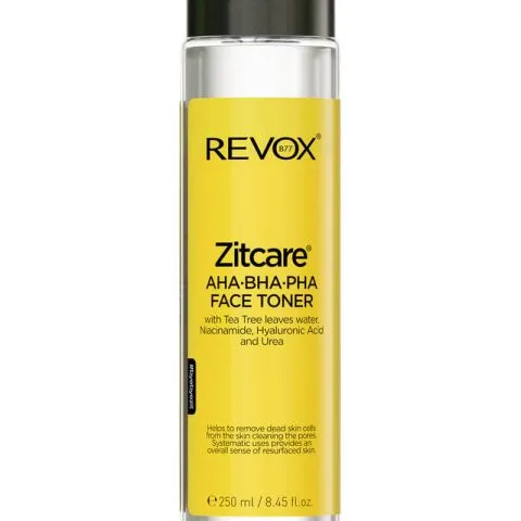 Revox B77 Zitcare AHA BHA PHA Active Face Toner Mild rengörande toner 250 ml