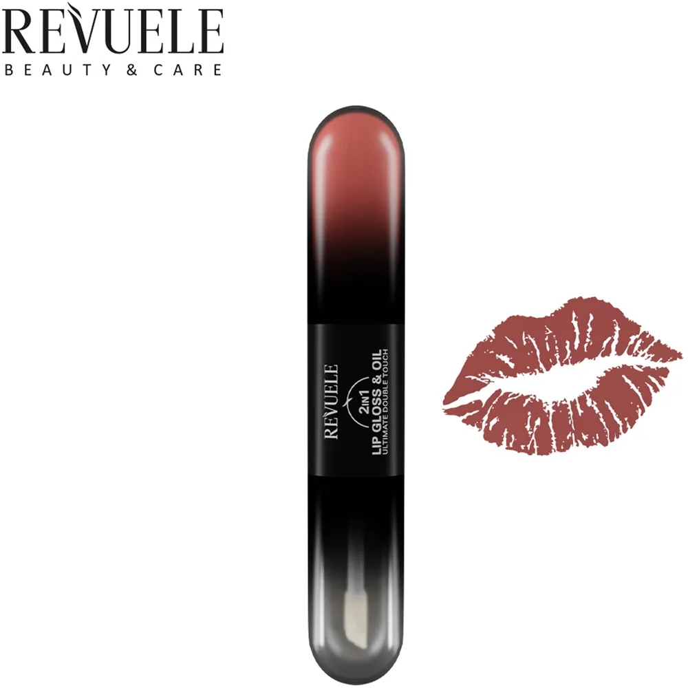 Revuele 2IN1 Lip Gloss & Oil Läppglans 2-i-1 Skugga 07 7 ml
