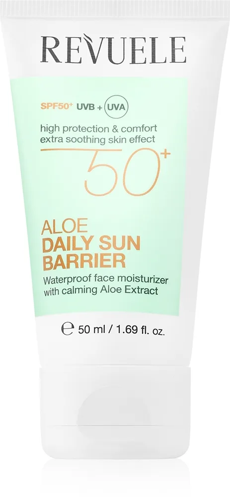 Revuele Aloe Daily Sun Barrier SPF 50+ rauhoittava päivävoide SPF 50+ 50 ml