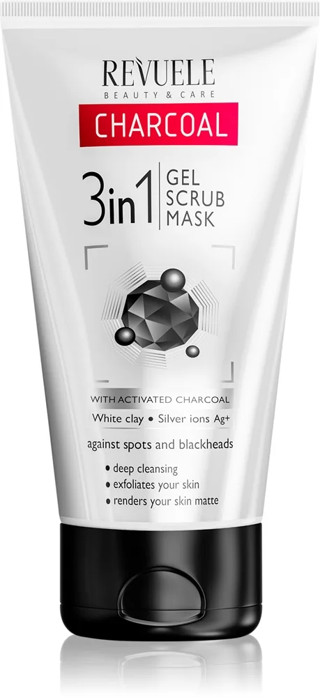 Revuele Charcoal 3in1 Saneringsgel 3-i-1 med aktivt kol 150 ml