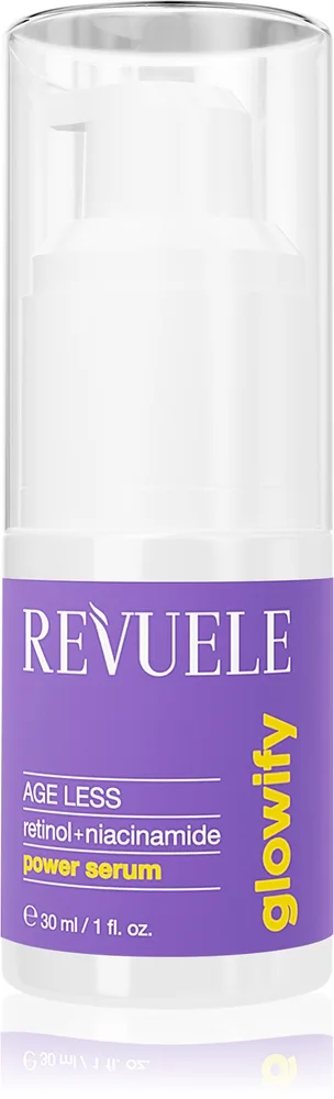 Revuele Glowify Age Less Powe Serum Retinol + Niacinamid Foryngende natbehandling 30 ml