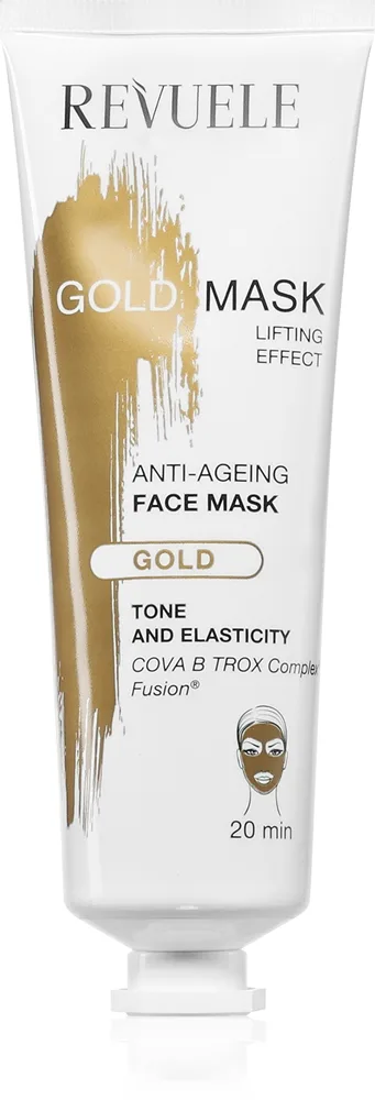 Revuele Gold Mask Liftging Effect Lyftande och åtstramande mask för ansikte 80 ml