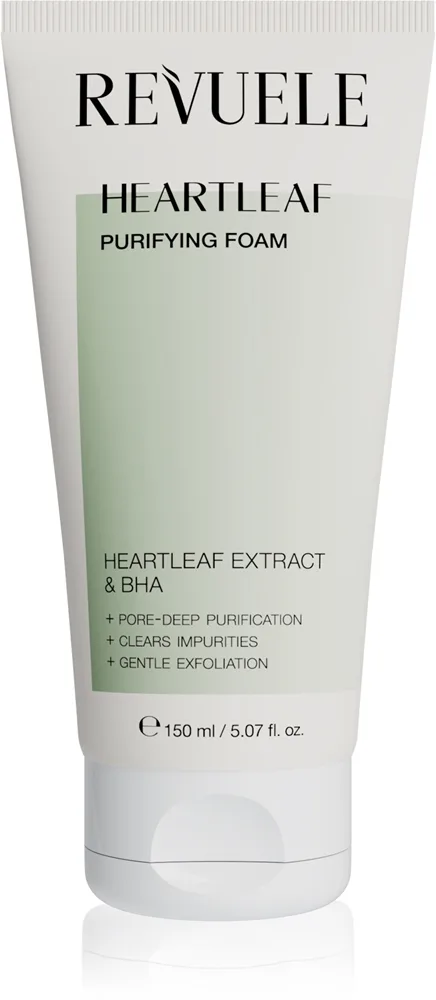 Revuele Heartleaf Purifying Foam Djuprengörande skum 150 ml