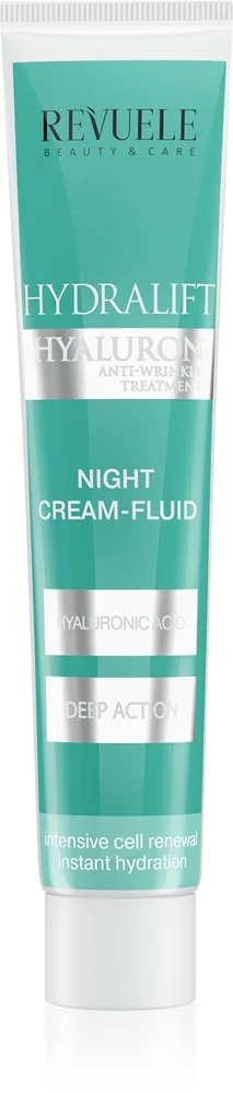 Revuele Hydralift Hyaluron Night Cream-Fluid kosteuttava fluidi yöksi 50 ml