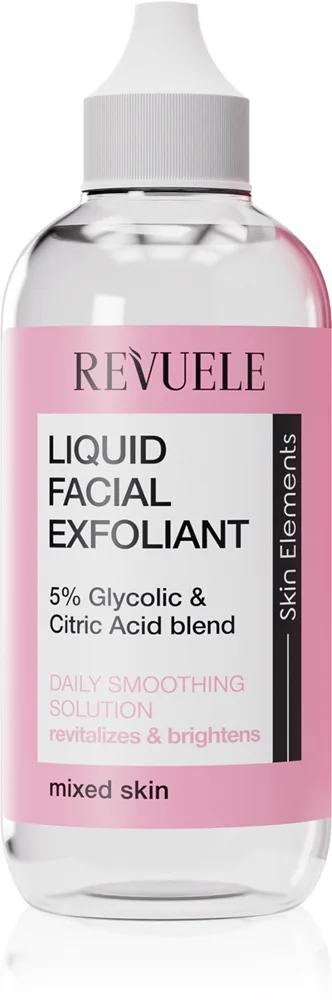 Revuele Liquid Facial Exfoliant 5% Glycolic + Citric Acid blend kuoriva seerumi sekaiholle 125 ml