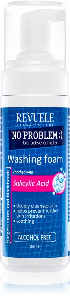 Revuele No Problem Washing Foam Rengöringsskum med salicylsyra 150 ml