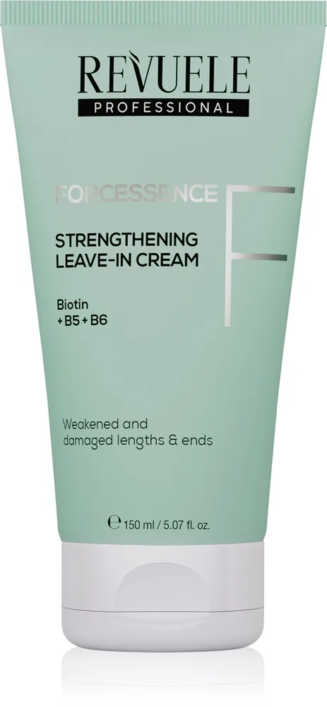 Revuele Professional Forcessence Strengthening hiuksiin jätettävä voide vaurioituneille ja hauraille hiuksille 150 ml