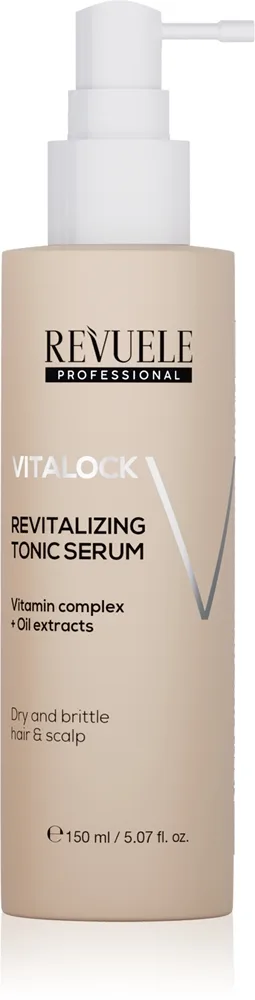Revuele Professional Vitalock Revitalizing elävöittävä hoitovesi kuiville ja hauraille hiuksille 150 ml