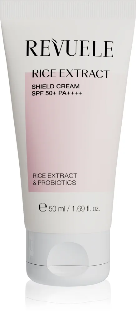 Revuele Rice Extract Shield Cream SPF 50+ PA++++ suojaava kasvovoide SPF 50+ 50 ml
