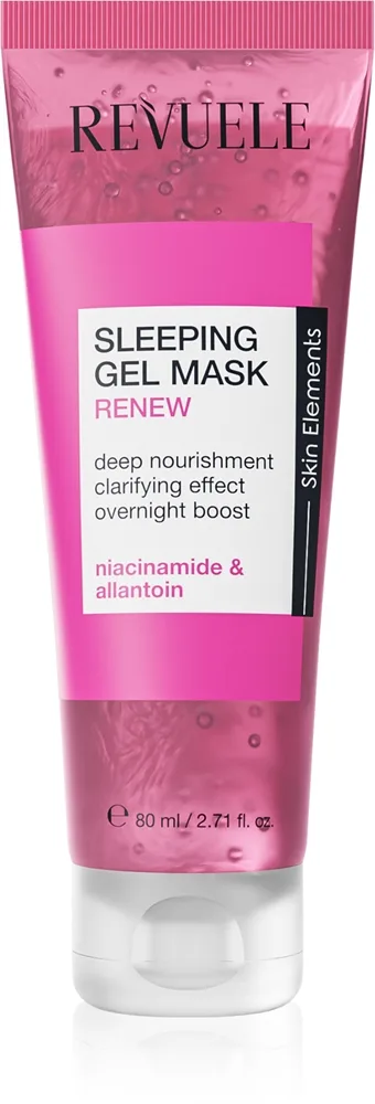 Revuele Sleeping Gel Mask Renew Hudförnyande nattmark med effekt mot rynkor 80 ml
