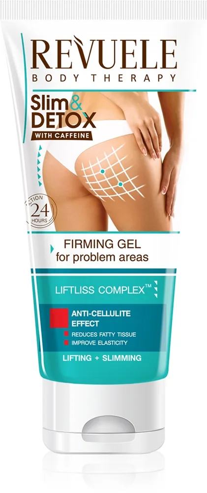 Revuele Slim & Detox With Caffeine muotoileva geeli ihoa kiinteyttämään 200 ml