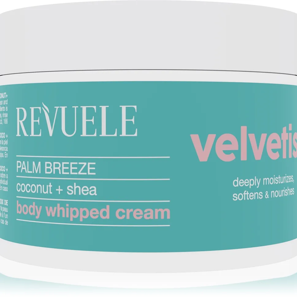 Revuele Velvetish Palm Breeze Body Whipped Cream Fuktgivande kroppskräm Coconut + Shea 300 ml