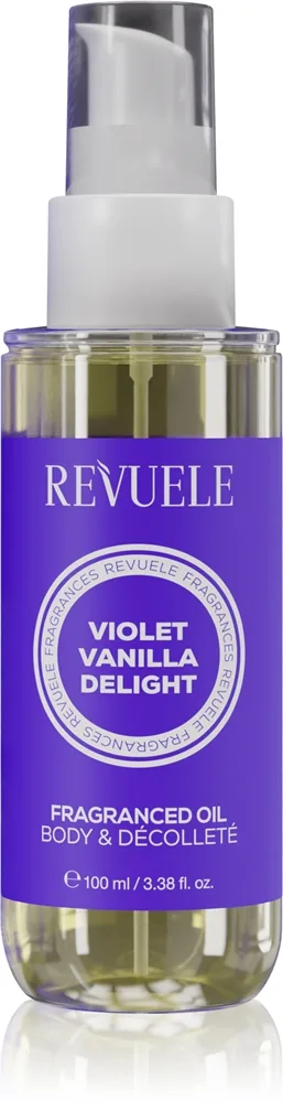 Revuele Violet Vanilla Delight Fragranced Oil perfumed oil för kropp 100 ml