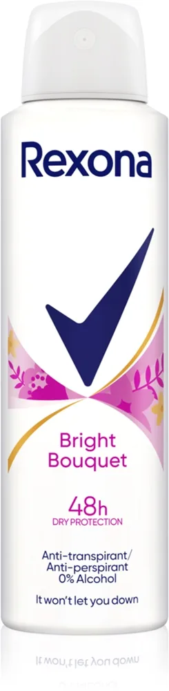 Rexona Bright Bouquet Compressed Antiperspirant spray 150 ml