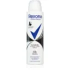 Rexona Invisible Black and White Antiperspirant Spray För att behandla vita och gula fläckar 150 ml