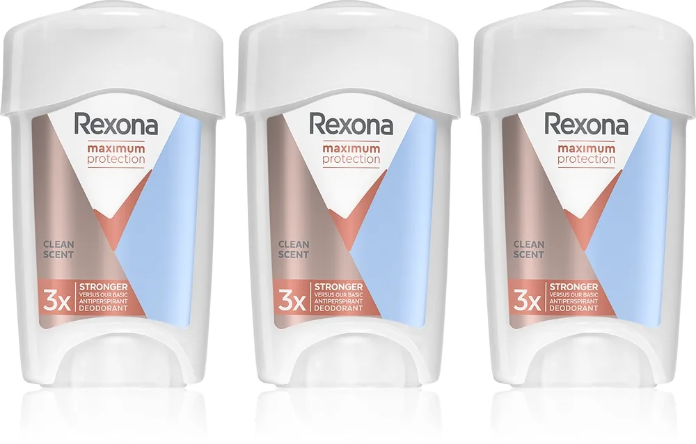 Rexona Maximum Protection Clean Scent Krämig antiperspirant För att behandla överdriven svettning