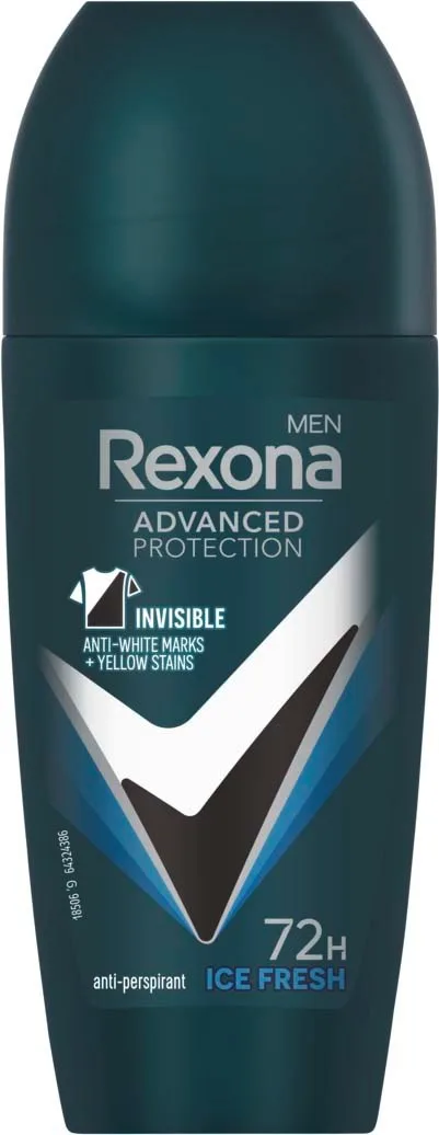 Rexona Men 72h Advanced Protection Invisible Ice roll-on