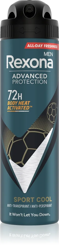 Rexona Men Advanced Protection Sport Cool Antiperspirant Spray 72 tim för män 150 ml