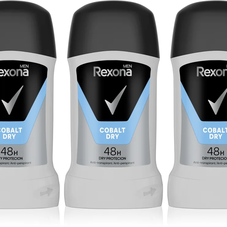 Rexona Men Cobalt Dry Antiperspirantstift Ekonomiförpackning