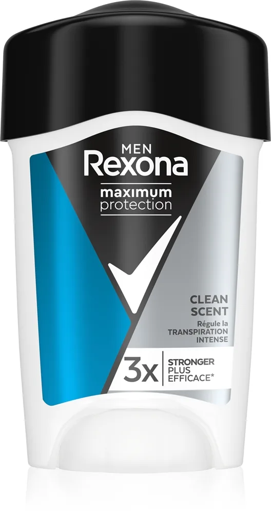 Rexona Men Maximum Protection Clean Scent Krämig antiperspirant För att behandla överdriven svettning 45 ml
