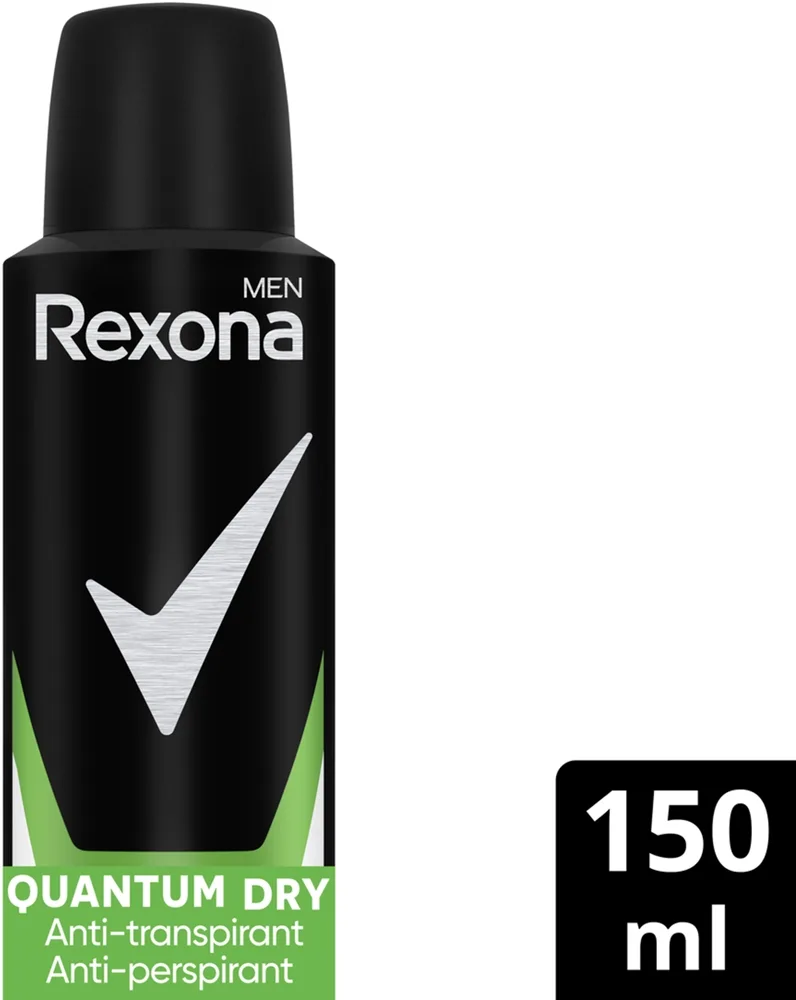 Rexona Men Quantum Dry Antiperspirant Spray 150 ml