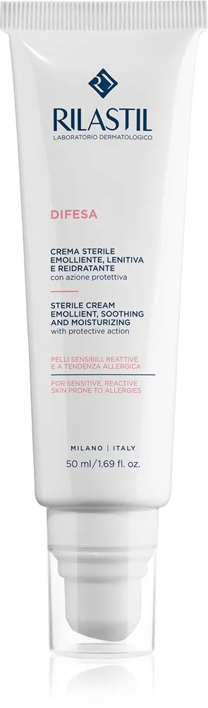 Rilastil Difesa rauhoittava voide herkälle ja intolerantille iholle 50 ml