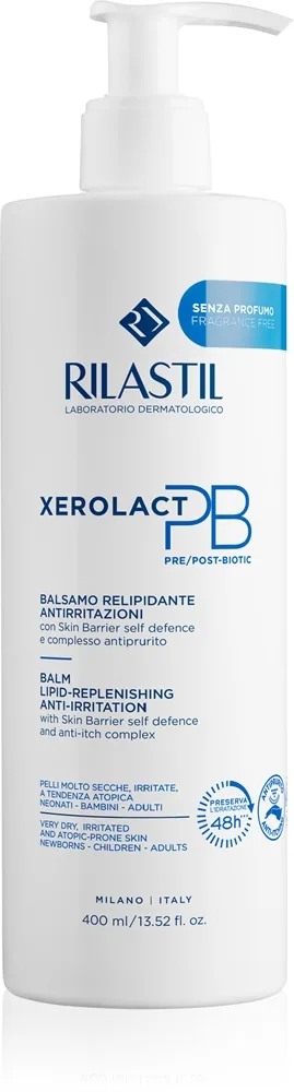 Rilastil Xerolact PB kosteuttava, rauhoittava ja lipidejä täydentävä voide 400 ml