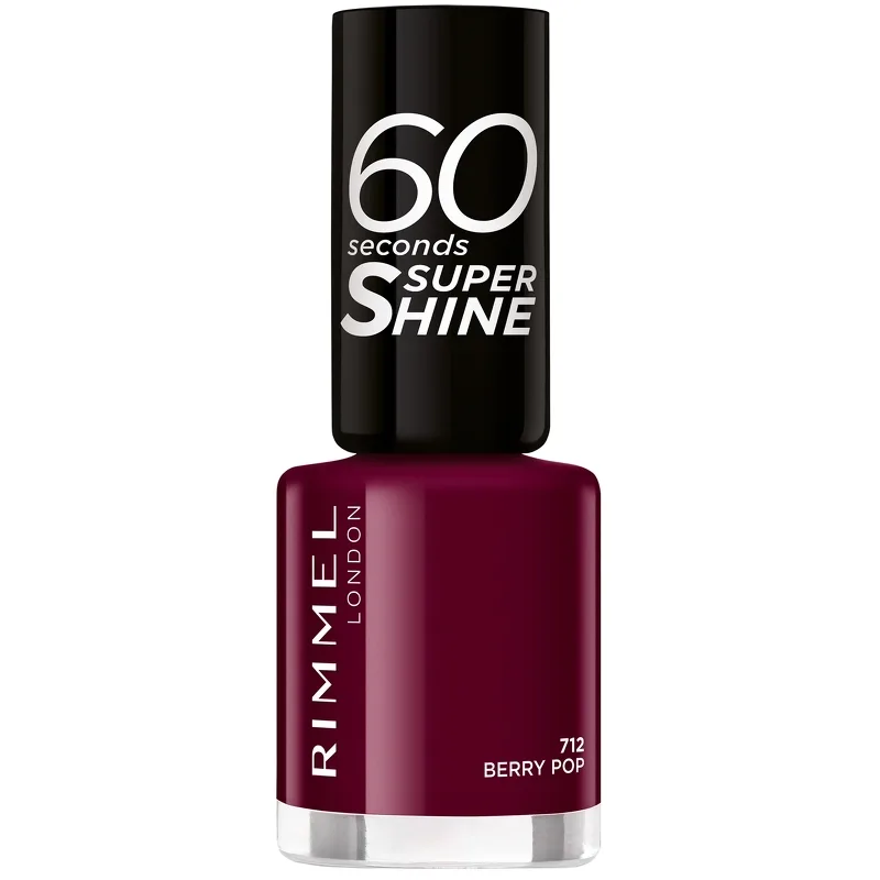 RIMMEL 60 Seconds Neglelak 8 ml - 712 Berry Pop