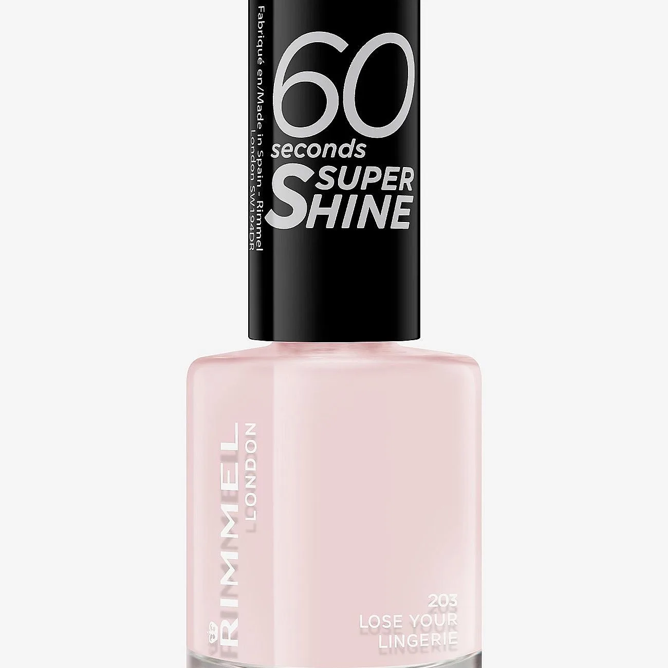 Rimmel 60 Seconds Super Shine Nagellack Skugga 203 Lose Your Lingerie 8 ml