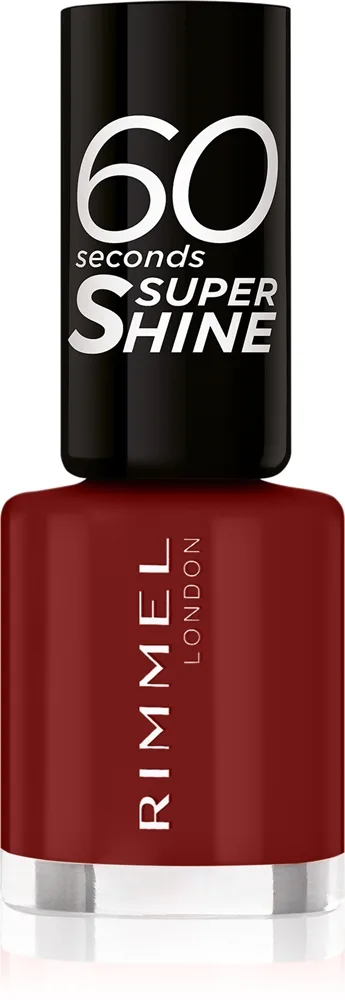 Rimmel 60 Seconds Super Shine Neglelak Skygge 320 Rapid Ruby 8 ml