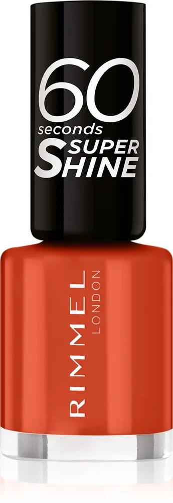 Rimmel 60 Seconds Super Shine Neglelak Skygge 410 Wild Spice 8 ml