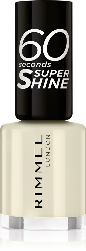 Rimmel 60 Seconds Super Shine Neglelak Skygge 730 Silver Bullet 8 ml