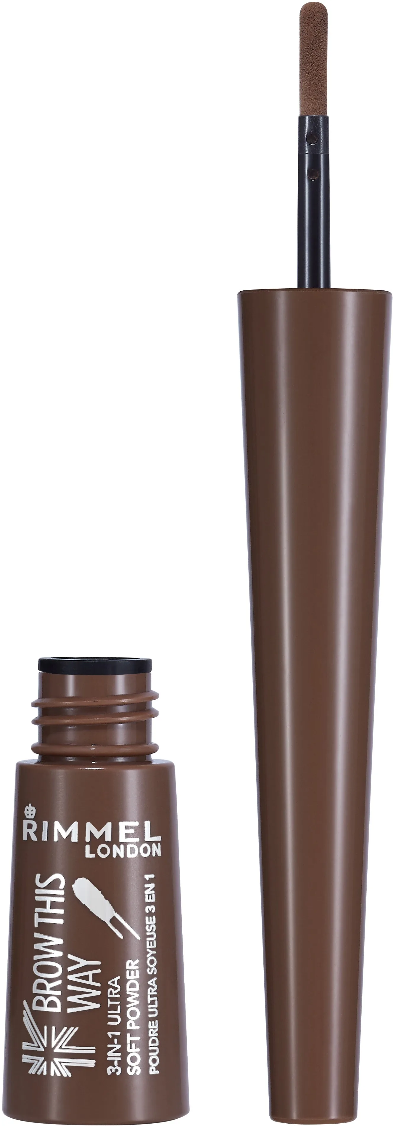 Rimmel Brow This Way Filling Powder  002 Medium Brown