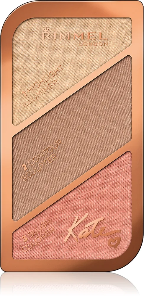 Rimmel Kate varjostuspaletti sävy 002 Coral Glow 18,5 g