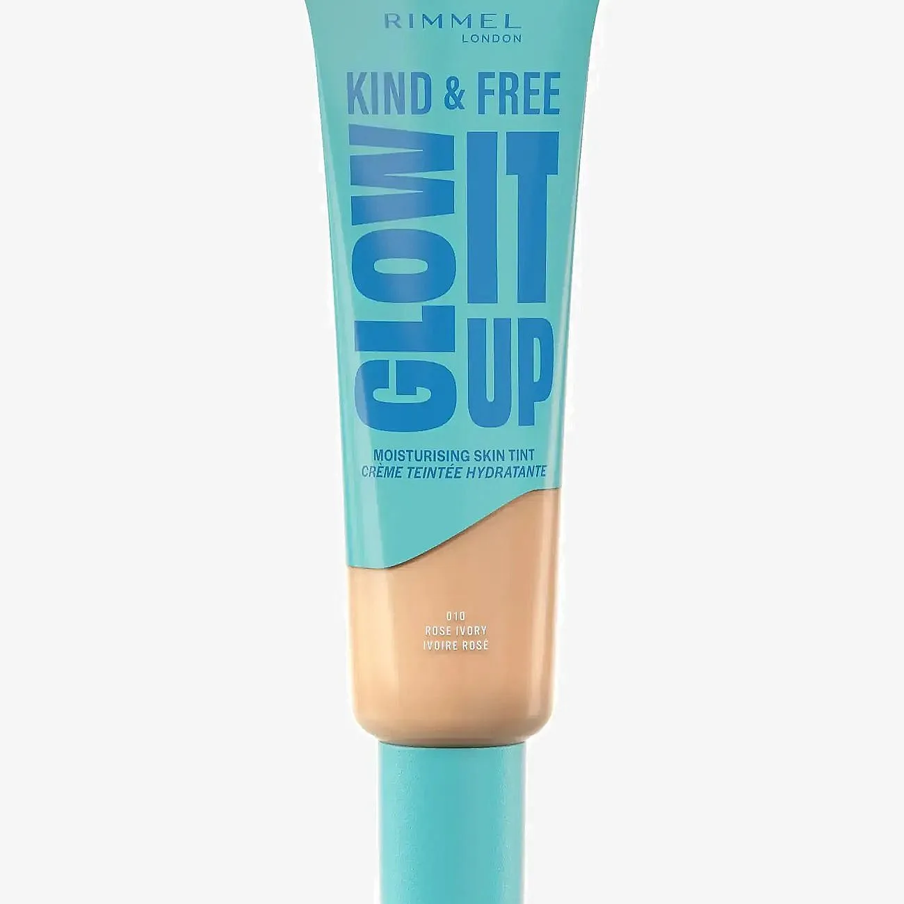 Rimmel Kind & Free Glow It Up Lätt-tonad fuktgivare Skugga 010 Rose Ivory 30 ml