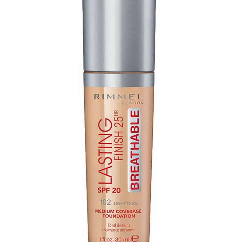 Rimmel Lasting Finish 25th Breathable SPF 20 402 Bronze 30 ml