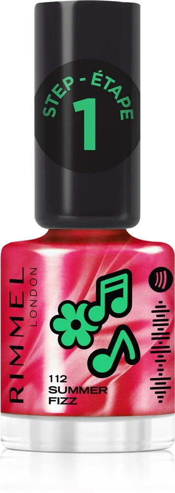 Rimmel London Full Volume Super Gel Nai Polish 112 Summer Fizz 12