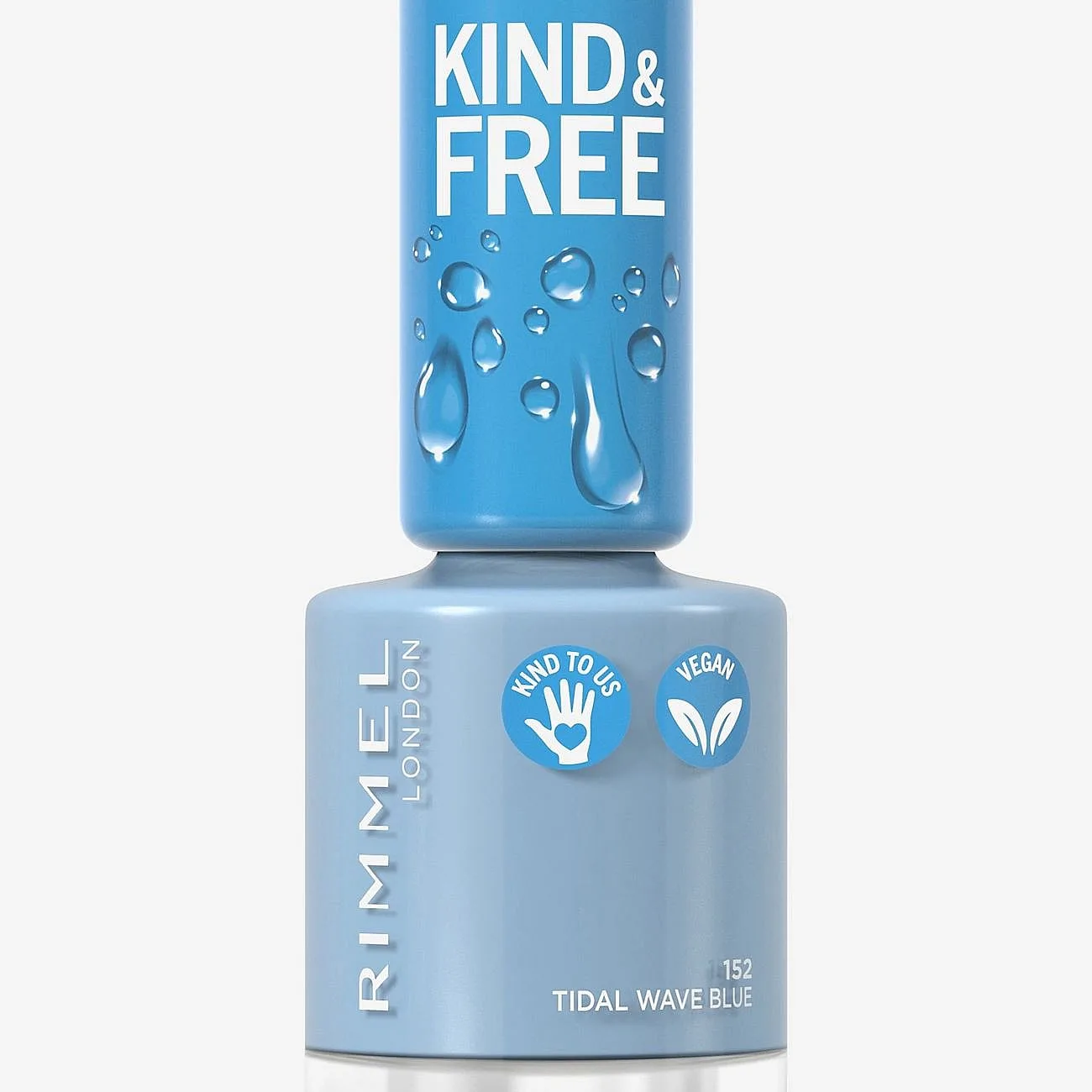 Rimmel Kind & Free Nagellack Skugga 152 Tidal Wave Blue 8 ml