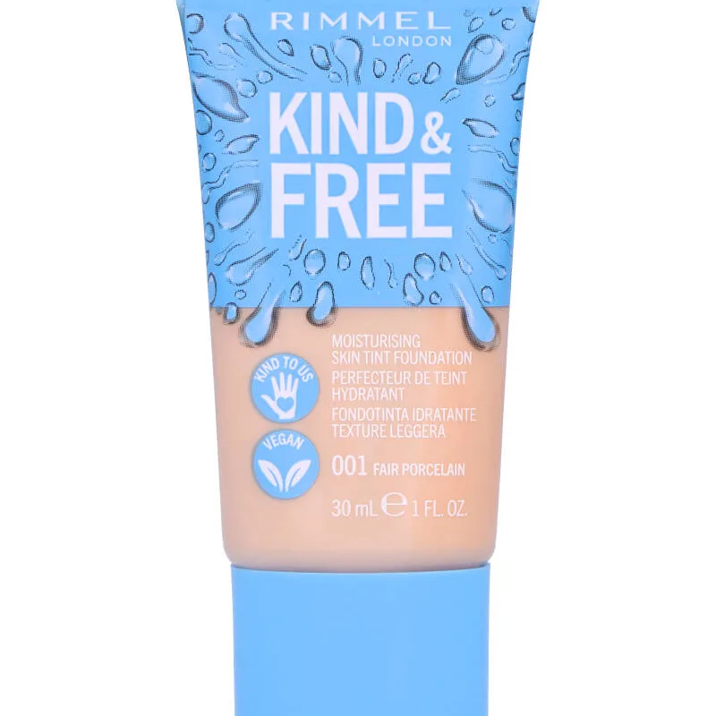 Rimmel London Kind & Free Moisturising Skin Tint Foundation 001 Fair Porcelain 30 g