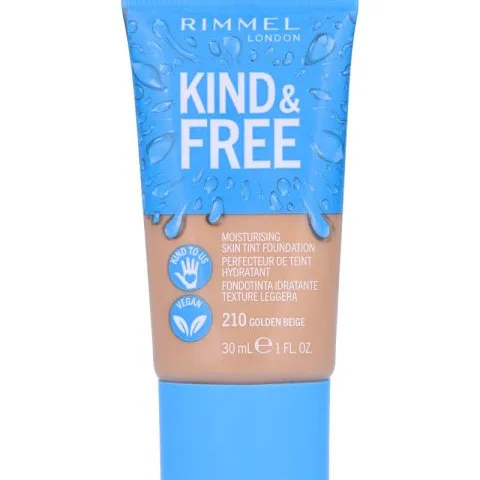 Rimmel London Kind & Free Moisturising Skin Tint Foundation 210 Golden Beige 30 g